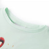 Vidaxl kindershirt 140 lichtmint