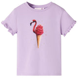 Vidaxl kindershirt 128 lila
