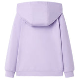 Vidaxl kindervest met capuchon 116 lila