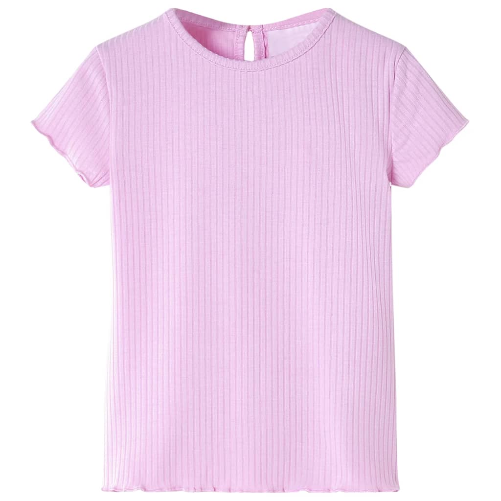 Vidaxl kindershirt 104 lichtroze