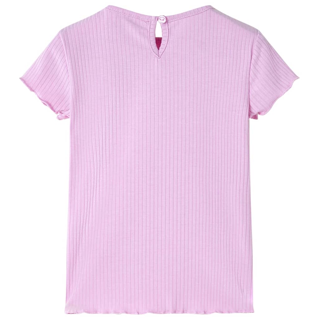 Vidaxl kindershirt 104 lichtroze