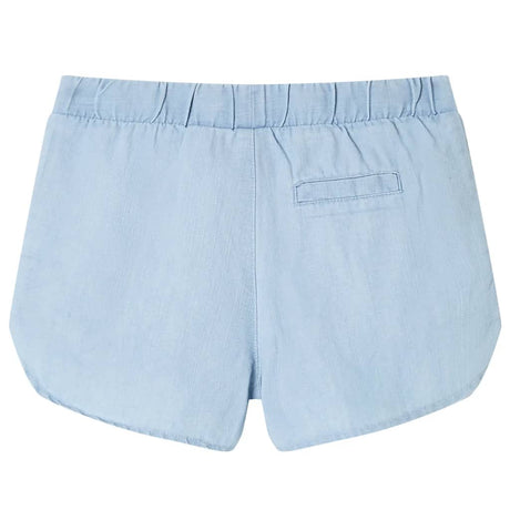Vidaxl kindershorts 92 zachtdenimblauw