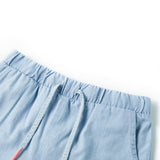 Vidaxl kindershorts 140 zachtdenimblauw