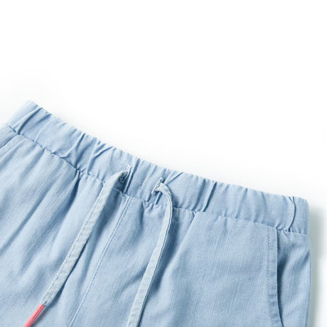 Vidaxl kindershorts 140 zachtdenimblauw