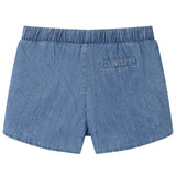 Vidaxl kindershorts 140 denimblauw