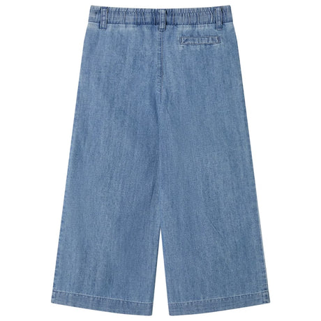 Vidaxl kinderbroek 128 denimblauw