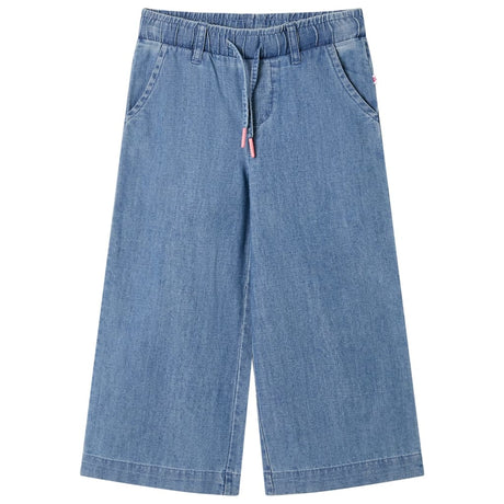 Vidaxl kinderbroek 140 denimblauw