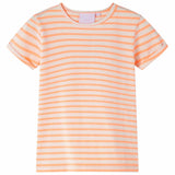 VidaXL Kindershirt 140 neonoranje
