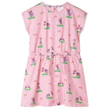 Vidaxl kinderjurk 104 lichtroze
