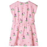 Vidaxl kinderjurk 104 lichtroze