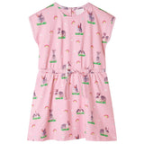 VidaXL Kinderjurk 116 lichtroze