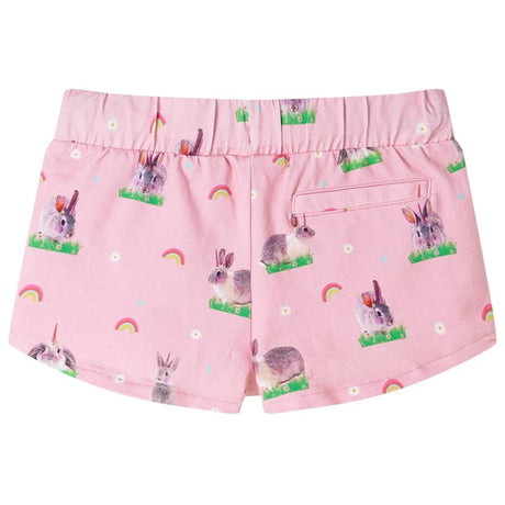 Vidaxl kindershorts met trekkoord 128 lichtroze