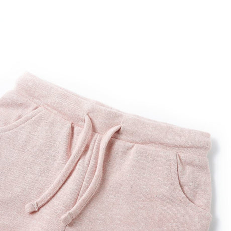 Vidaxl kindershorts met trekkoord 116 gemengd lichtroze