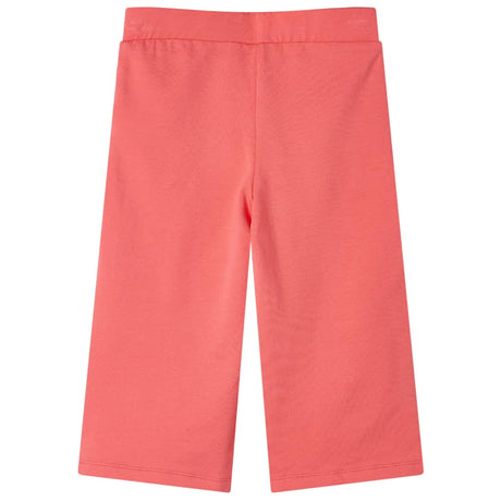 Vidaxl kinderbroek met wijde pijpen 116 koraalkleurig