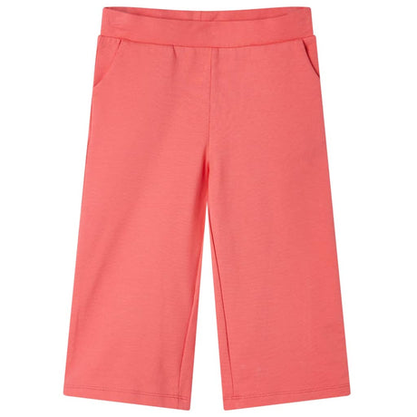 Vidaxl kinderbroek met wijde pijpen 128 koraalkleurig