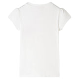 Vidaxl kindershirt 104 ecru