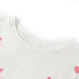 Vidaxl kindershirt 116 ecru