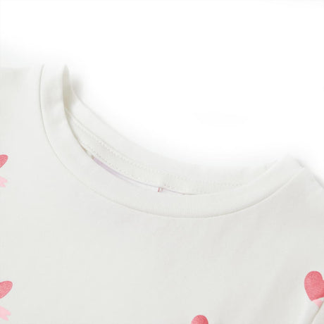 Vidaxl kindershirt 116 ecru