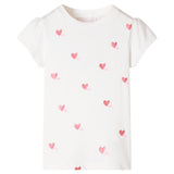 Vidaxl kindershirt 128 ecru