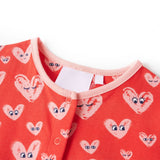 VidaXL Kinderjumpsuit 92 rood