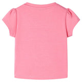 Vidaxl kindershirt 140 fluorescerend felroze