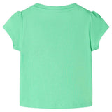 Vidaxl kindershirt 128 lichtgroen