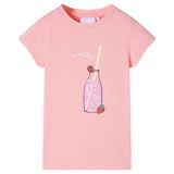 Vidaxl kindershirt 140 roze