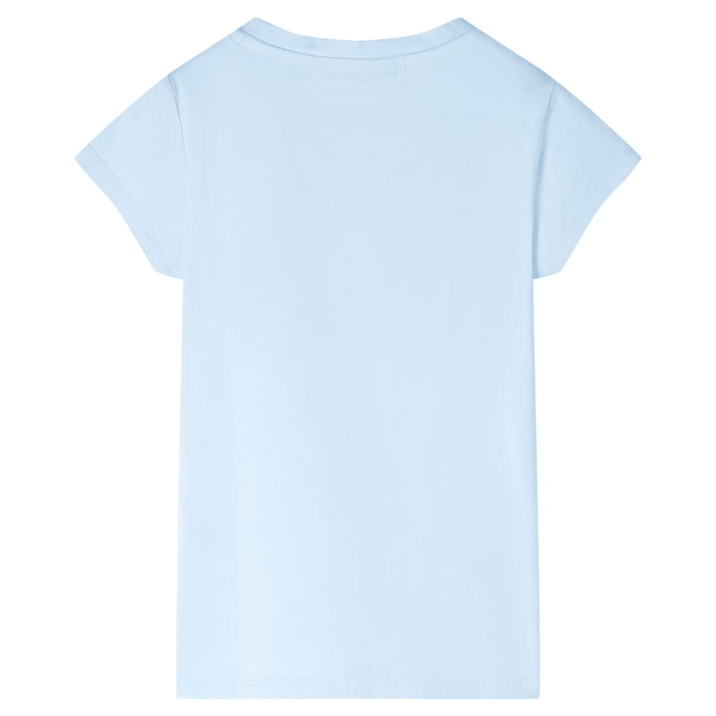 Vidaxl kindershirt 116 zachtblauw