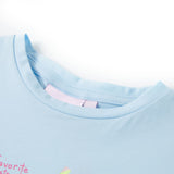 Vidaxl kindershirt 116 zachtblauw