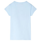 Vidaxl kindershirt 140 zachtblauw