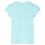 Vidaxl kindershirt 140 lichtzeeblauw