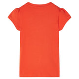 VidaXL Kindershirt 92 donkeroranje