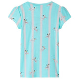 Vidaxl kinderpyjama met korte mouwen 128 ecru