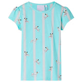 Vidaxl kinderpyjama met korte mouwen 140 ecru