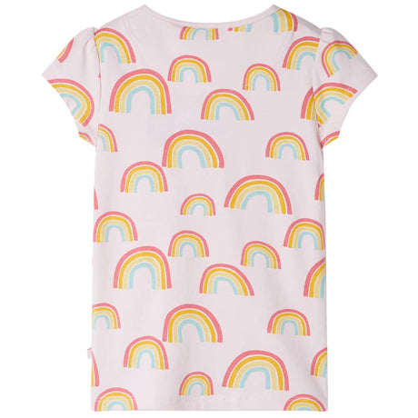 Vidaxl kinderpyjama met korte mouwen 128 zachtroze