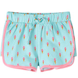 Vidaxl kindershorts met trekkoord 104 lichtmintkleurig