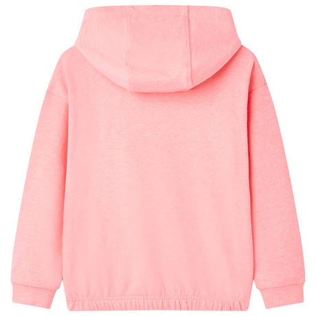 Vidaxl kindertrui met capuchon 104 felroze