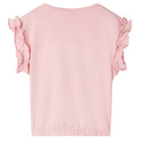 Vidaxl kindershirt 92 lichtroze