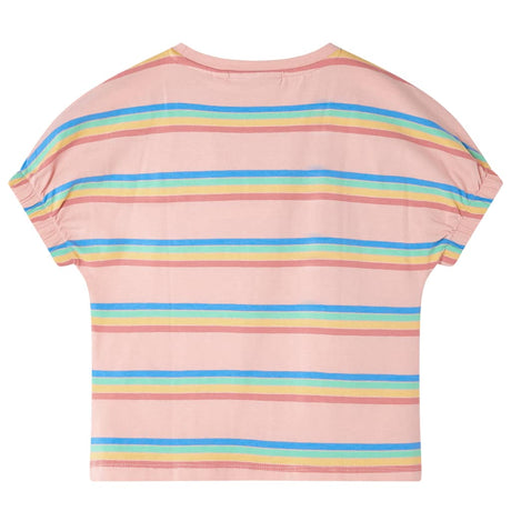 Vidaxl kindershirt 128 perzikkleurig