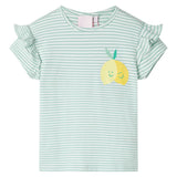 VidaXL Kindershirt 140 mintkleurig
