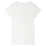 Vidaxl kindershirt 104 ecru
