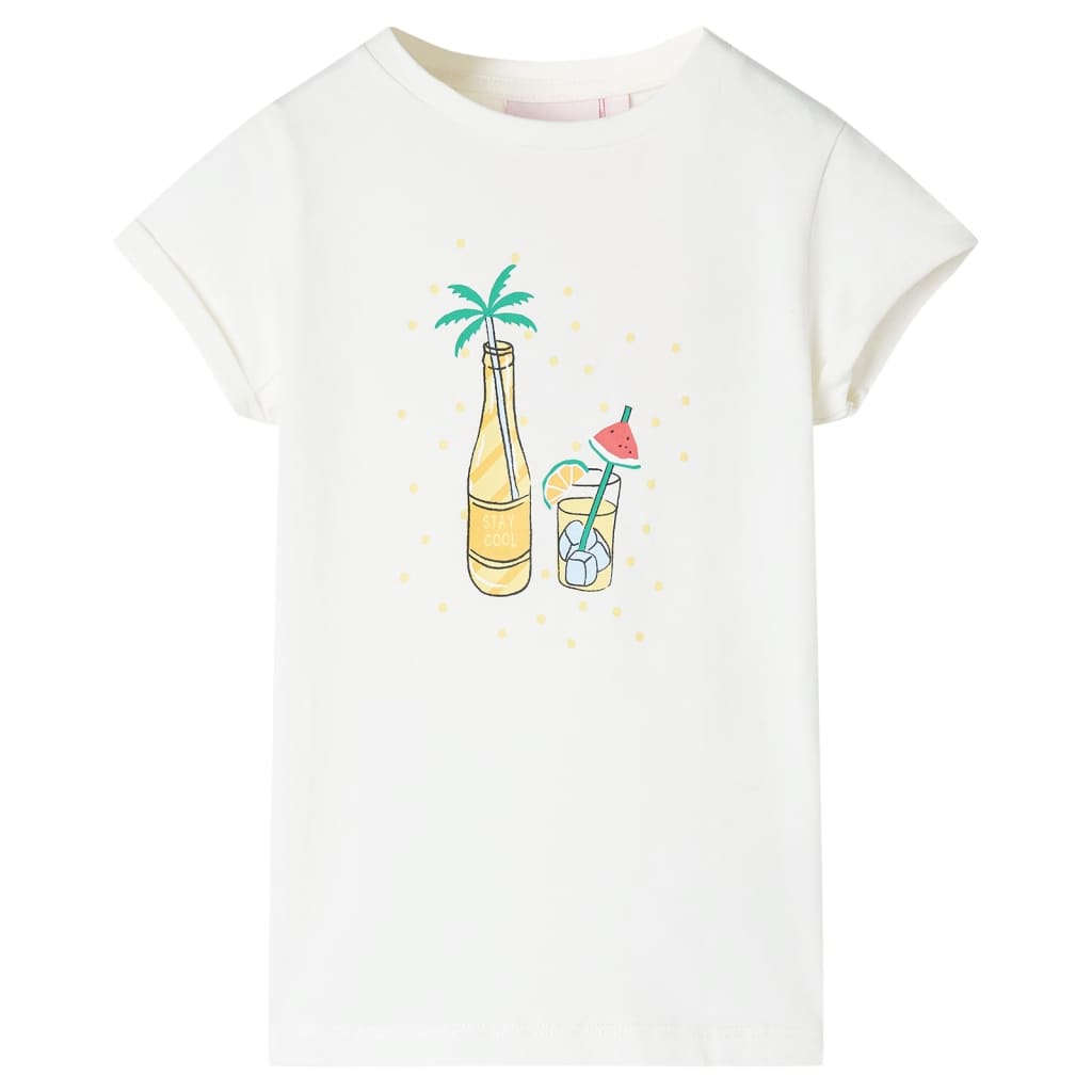 Vidaxl kindershirt 140 ecru