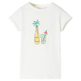 Vidaxl kindershirt 140 ecru