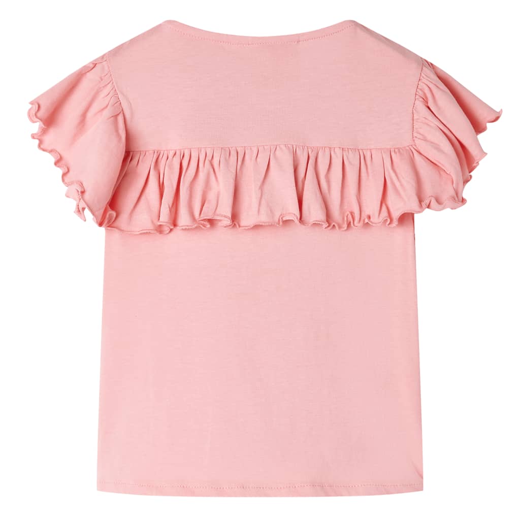 Vidaxl kindershirt 92 middelroze