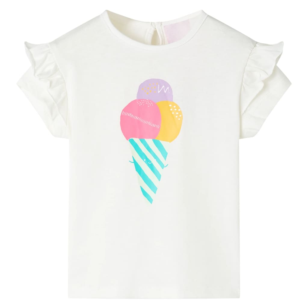 Vidaxl kindershirt 116 ecru