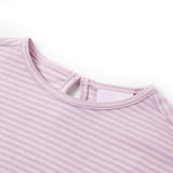 Vidaxl kindershirt met mouwen met ruches 116 lila