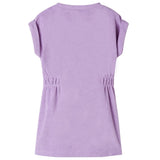 Vidaxl kinderjurk 128 lila
