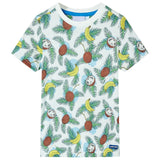 Vidaxl kindershirt met korte mouwen 128 meerkleurig
