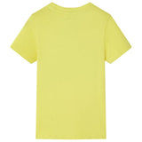VidaXL Kindershirt met korte mouwen 116 geel