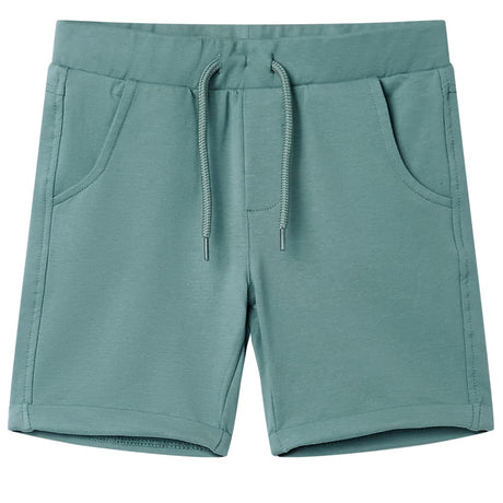 Vidaxl kindershort met trekkoord 92 oudpetrol